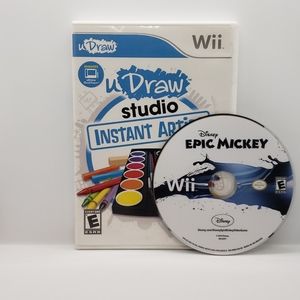 UDraw and Epic Mickey Bundle Nintendo Wii